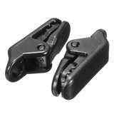 10Pcs Tent Windproof Securing Clip Black Hook Buckle Alligator Clip