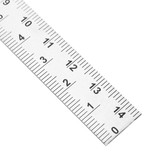 Wynns W0262A 90X150MM 180 Degree Stainless Steel Protractor Round Angle Ruler Tool