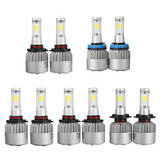 72W 8000LM COB LED Car Headlights Bulbs Fog Lamps H4 H7 H11 9005 9006 6500K White 2PCS 72W 8000LM COB LED Car Headlights Bulbs Fog Lamps H4 H7 H11 9005 9006 6500K White 2PCS