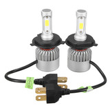 72W 8000LM COB LED Car Headlights Bulbs Fog Lamps H4 H7 H11 9005 9006 6500K White 2PCS 72W 8000LM COB LED Car Headlights Bulbs Fog Lamps H4 H7 H11 9005 9006 6500K White 2PCS