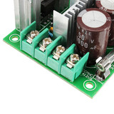 DC 12V-40V 10A 13Khz Motor Speed Controller Pump PWM Stepless Speed Change Speed Control Switch Large Torque 50V 1000uF Large Capacitor IRF3205 Power Tube With Over-Voltage Protection Function