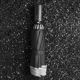 Xmund XD-HK11 Automatic Umbrella 1-2 People Reflective Folding Umbrella Portable Windproof Sunshade With Leather Cover