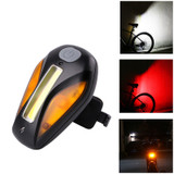 WHEEL UP Bicycle Taillight USB Charge 3 Light Color 5 Flash Mode Bike Taillight Outdoor Sports Hiking Riding Cycling Safety Light