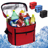 IPRee® Portable Oxford Thermal Cooler Insulated Tote Waterproof Picnic Lunch Food Ice Bag