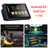 iMars 7 Inch for Android 8.0 Car Stereo Radio Quad Core 1+16G 2 DIN 2.5D MP5 Player WIFI FM Support Rear Carema