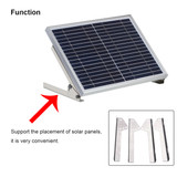 Solar Panel Powered Brushless Water Fountain Pump For Pond Garden Outdoor Submersible Kit