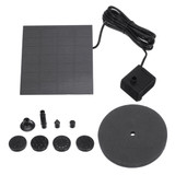 Solar Water Panel Power Fountain Pump Kit Pool Garden Pond Watering Floating Pump