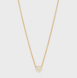 GORJANA PRISTINE SHIMMER CHARM ADJUSTABLE NECKLACE