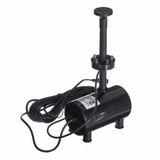 Solar Fountain 15W Double Pump Power Storage Remote Control Pond Solar Submersible Water Pump Fountain