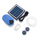 AP008 Solar Power Oxygen Pump Solar Powered Air Pump Kit 1.5W Solar Panel for Fish Pond Aquaculture