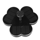 6V/1.5W Solar Fountain Pump Floating Solar Powered Bird Bath Fountain Pump Solar Water Pump Kit