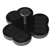 6V/1.5W Solar Fountain Pump Floating Solar Powered Bird Bath Fountain Pump Solar Water Pump Kit