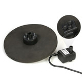 7V 1.5W Solar Panel Powered Pump Birdbath Fountain Water Pump For Garden Night Pond Pool
