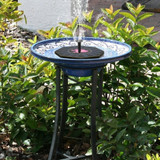 Octagonal-shaped Outdoor Solar Powered Fountain Floating Water Pump for Pool Garden Aquarium Tools Solar Floating Drifting Panel Pool Plants Watering Garden Fountain Pump