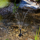 1.4W 5V High Power Floating Solar Fountain Water Pump Solar Panel Plants Watering Pool Garden Pumps Floating Solar Power Fountain Panel Kit Garden Water Pump Pool Watering Wide Irrigation Pumps