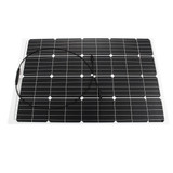70W 18V Waterproof Semi-flexible Monocrystalline Solar Panel