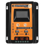 30A/50A/70A 12V/24V Intelligent USB PWM Solar Panel Battery Regulator Charge Controller