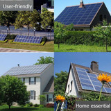 30A/50A/70A 12V/24V Intelligent USB PWM Solar Panel Battery Regulator Charge Controller