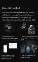 BT29 Car MP3 bluetooth Player QC 3.0 Charger FM Type-C Support 32GB USB TF Card
