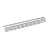 Drillpro 180mm Stainless Steel Precision Bend Ruler Woodworking 90 Degree Square Marking Ruler Carpenter Hole Positioning Line Scribing Tool