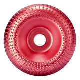 Drillpro 100mm Curve Extreme Shaping Disc Tungsten Carbide Wood Carving Disc Grinder Wheel Abrasive Disc Sanding Rotary Tool for 100 115 Angle Grinder