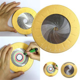Drillpro 12.5cm Creative Flexible Circle Drawing Tool Rotary Adjustable Round Measuring Painting Math Woodworking Tool