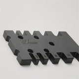 Drillpro Inch/MM Woodworking Tenon and Mortise Milling Gauge Angle Miter Gauge Template Right Angle Sawing Jiont for Table Saw Router Table CNC Milling