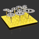 Drillpro 10pcs Diamond Cutting Discs Cut Off Wheel Set For Dremel Rotary Tool Saw Blade
