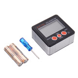 Drillpro 0.1° 360 Degree Large LCD Digital Protractor Inclinometer Magnetic Electronic Angle Level Box