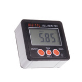 Drillpro 0.1° 360 Degree Large LCD Digital Protractor Inclinometer Magnetic Electronic Angle Level Box