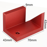 Drillpro 45 Degree Angle Marker Woodworking Center Scriber Right Angle Line Drawing Woodworking Tools