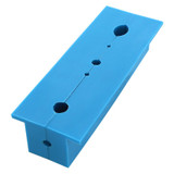 Drillpro 2Pcs 140mm Vise Jaws Multipurpose Magnetic Reversible Vise Soft Jaw Pads for Metal Vise Table Vise