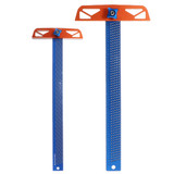 Drillpro 300/400mm Adjustable Angle Woodworking T Ruler Hole Positioning Crossed Marking Gauge Scriber Measuring Tool