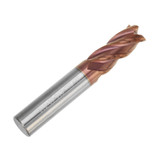 Drillpro 12mm HRC55 AlTiN Coating 4 Flutes End Mill Cutter Tungsten Carbide End Mill Cutter CNC Tool