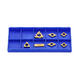 Machifit 7pcs Carbide Inserts for 12mm Shank Lathe Boring Bar Turning Tool Holder