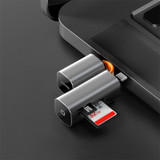 Baseus 2 in 1 Type-C USB 3.0 OTG Memory Card Reader For Smart Phone PC Laptop Samsung Huawei MacBook