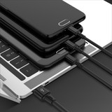 Bakeey 3A 3 In 1 Type C Micro USB Fast Charging Data Cable For iPhone 8 Plus XS 11 Pro Huawei P30 Pro Mate 30 Xiaomi Mi9 9Pro S10+ Note10