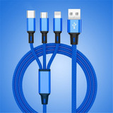 Bakeey 3A 3 In 1 Type C Micro USB Fast Charging Data Cable For iPhone 8 Plus XS 11 Pro Huawei P30 Pro Mate 30 Xiaomi Mi9 9Pro S10+ Note10