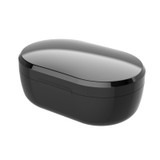 M1 TWS bluetooth 5.0 Earphone Bilateral Call IPX6 Waterproof HiFi Headphone for Xiaomi Redmi With Type-C Charging Case (Black)