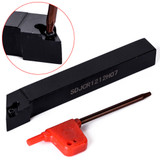 Machifit 10pcs DCMT070204 Carbide Inserts with 4pcs 12mm Lathe Boring Bar Turning Tool Holder