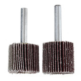 10pcs 25mm 40&80 Grit Flap Wheel Disc Set Sanding Drill Abrasive Sandpaper Polishing Tool