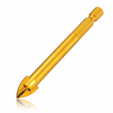 3pcs Hex Ti Porcelain Spear Head Ceramic Tile Glass Marble Drill Bits Set 6 8 10mm