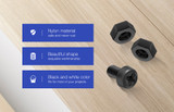 Suleve™ M3NH6 300Pcs M3 Nylon Screw White&Black Hex Screw Nut PCB Standoff Spacer Assortment Kit