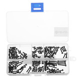 Suleve™ M2CH2 M2 Carbon Steel Allen Bolt 4-16mm Hex Socket Cap Screw Metric Assortment Kit 180pcs