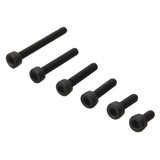 Suleve™ M2CH2 M2 Carbon Steel Allen Bolt 4-16mm Hex Socket Cap Screw Metric Assortment Kit 180pcs
