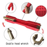 Multifunction AntiSlip Faucet Sink Installer Water Pipe Socket Wrench Spanner Bathroom Installation And Repair Tool