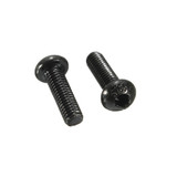 Suleve™ M3CH1 100Pcs M3 Carbon Steel Button Head Hex Socket Cap Screw Bolt Metric Allen Bolt
