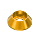 Suleve™ M3AN6 10Pcs M3 Cup Head Hex Screw Gasket Washer Nuts Aluminum Alloy Multicolor