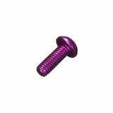 Suleve™ M3AH7 10Pcs M3×10mm Hex Socket Screws Round Head Cap Screw 7075 Aluminum Alloy