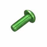 Suleve™ M3AH6 10Pcs M3×8mm Hex Socket Screws Round Head Cap Screws 7075 Aluminum Alloy